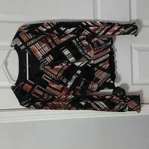 White House Black Market Womens Long Sleeve Top XS